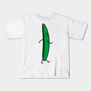 Funny cucumber Kids T-Shirt